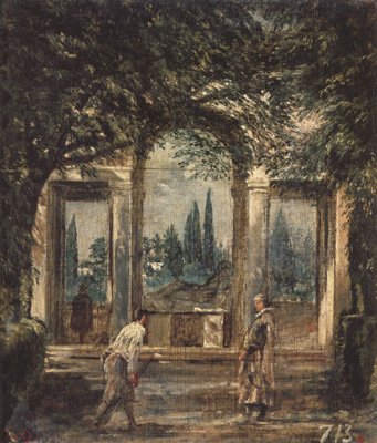 La Villa Medicis a Rome (le Pavillon d